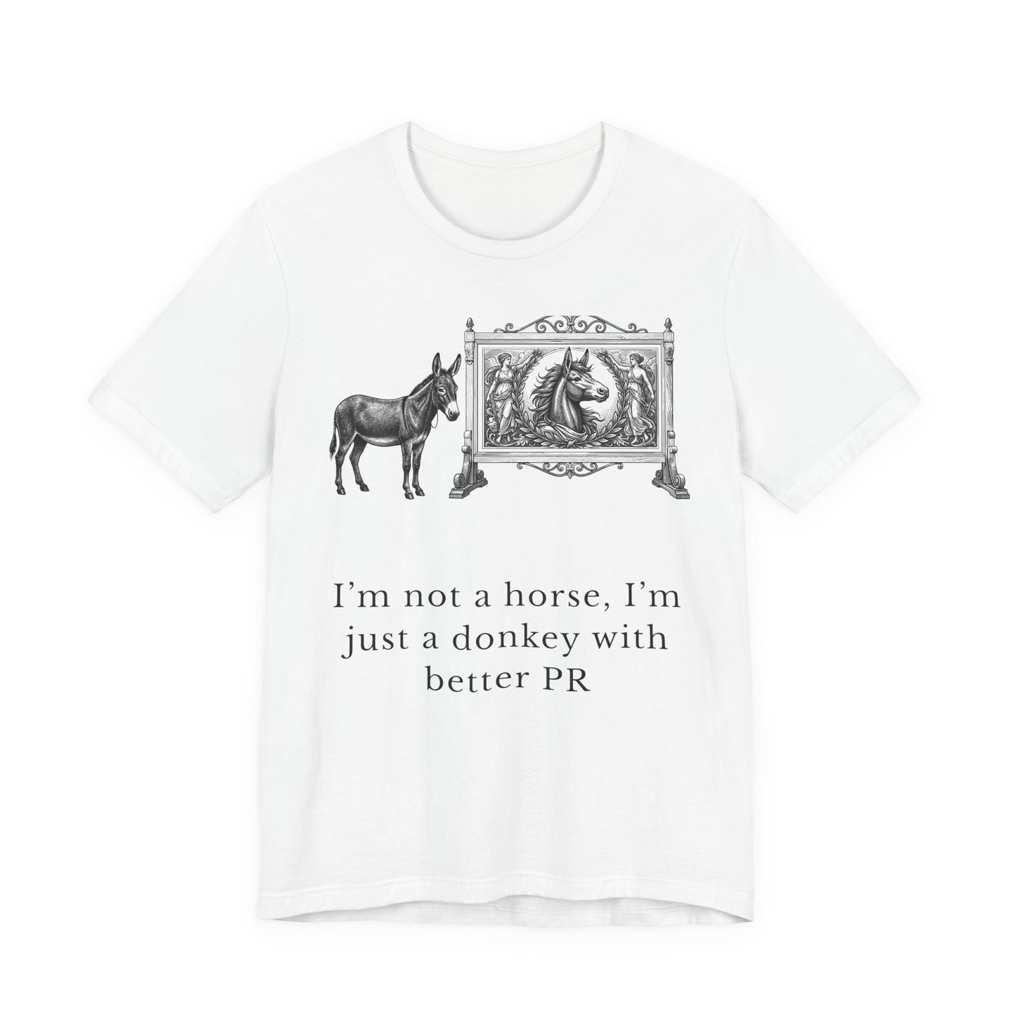 [MSI]  “I’m Not a Horse, I’m Just a Donkey With Better PR” Vintage Donkey Graphic
