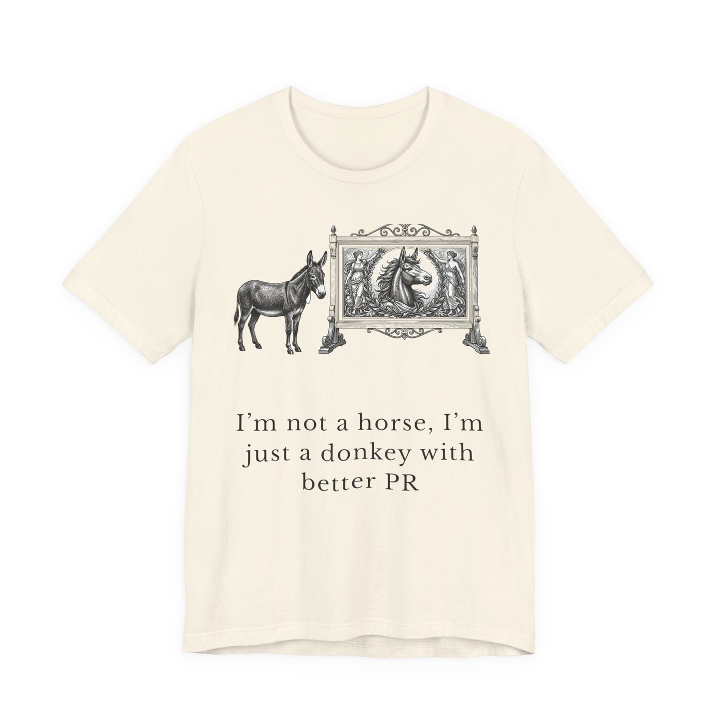 [MSI]  “I’m Not a Horse, I’m Just a Donkey With Better PR” Vintage Donkey Graphic