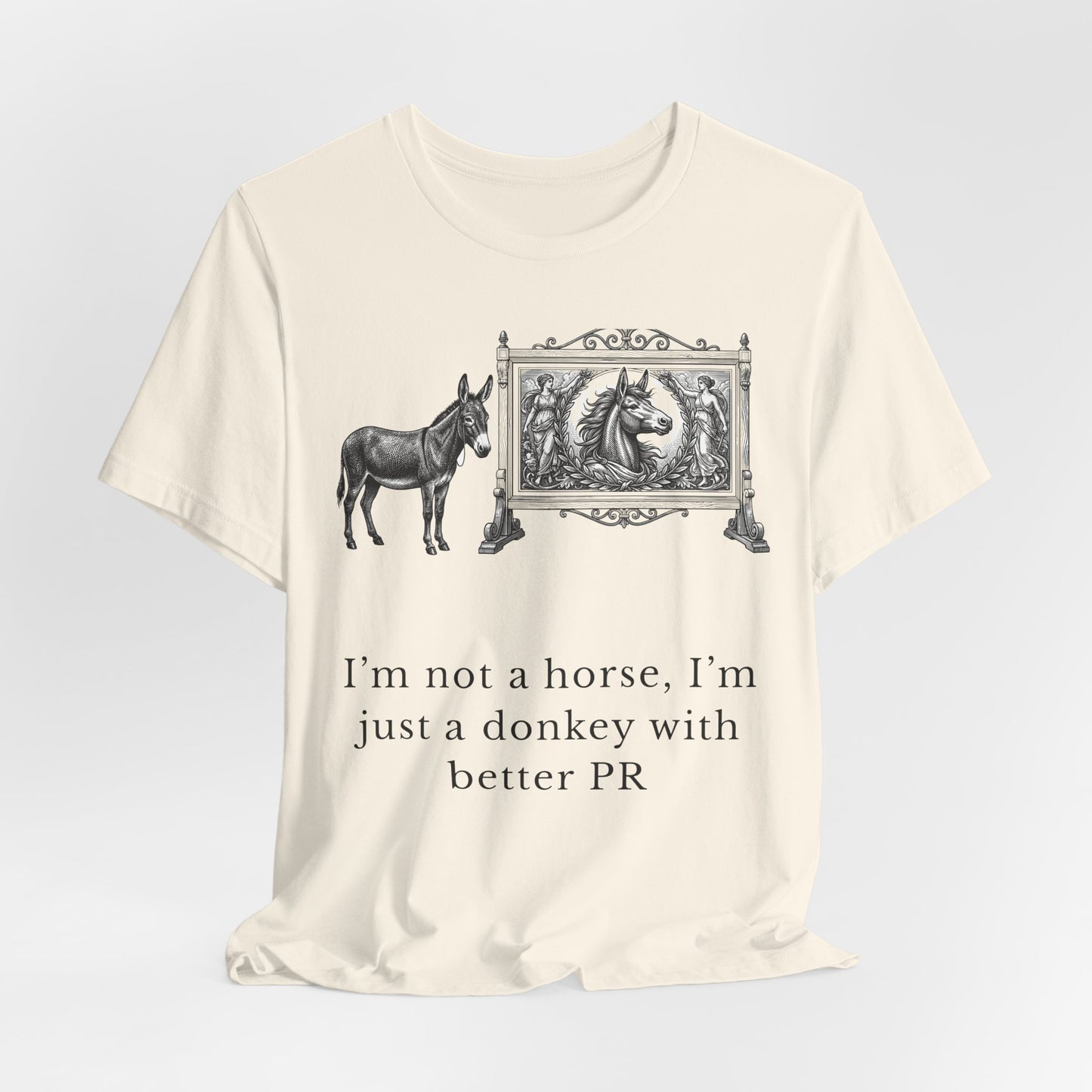 [MSI]  “I’m Not a Horse, I’m Just a Donkey With Better PR” Vintage Donkey Graphic