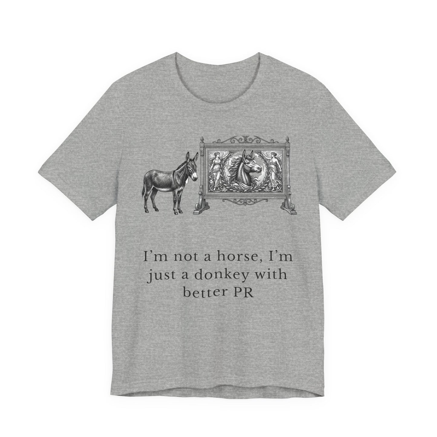 [MSI]  “I’m Not a Horse, I’m Just a Donkey With Better PR” Vintage Donkey Graphic